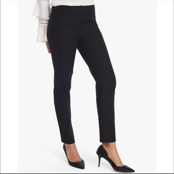 WHBM Black Slim Leg Pants - Picture 1 of 6
